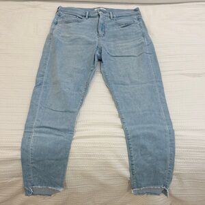 LOFT Light Blue Ankle Jeans
